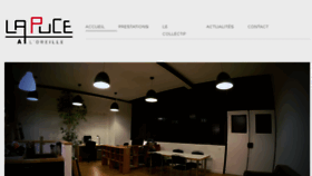 What Lapucealoreille-studio.com website looked like in 2018 (6 years ago)