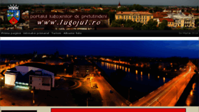 What Lugojul.ro website looked like in 2018 (6 years ago)