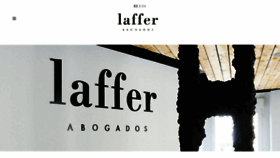 What Lafferabogados.com website looked like in 2018 (6 years ago)