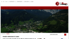 What Liezen.at website looked like in 2018 (7 years ago)