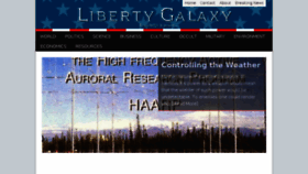 What Libertygalaxy.com website looked like in 2018 (6 years ago)