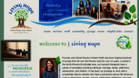 What Livinghope4you.com website looked like in 2018 (6 years ago)