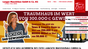 What Langer-massivbau.de website looked like in 2018 (6 years ago)