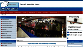 What Langlaufspezialist-langlaufcenter.ch website looked like in 2018 (6 years ago)