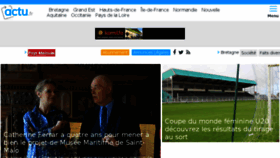 What Lepaysmalouin.fr website looked like in 2018 (6 years ago)