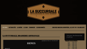 What Lasuccursale.com website looked like in 2018 (6 years ago)