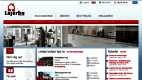 What Lejerbo.dk website looked like in 2018 (6 years ago)