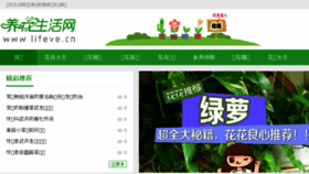 What Lifeve.cn website looked like in 2018 (6 years ago)