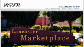 What Lancastermarketplace.com website looked like in 2018 (7 years ago)
