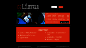 What Learn.e-limu.org website looked like in 2018 (6 years ago)
