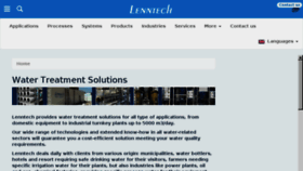 What Lenntech.com website looked like in 2018 (6 years ago)