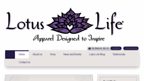 What Lotuslifedesigns.com website looked like in 2018 (6 years ago)