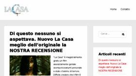 What Lacasa-ilfilm.it website looked like in 2018 (6 years ago)