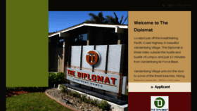 What Liveatthediplomat.com website looked like in 2018 (6 years ago)
