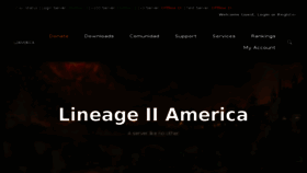 What L2america.cl website looked like in 2018 (6 years ago)