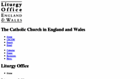 What Liturgyoffice.org.uk website looked like in 2018 (7 years ago)