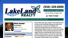 What Lakelandlivingston.com website looked like in 2018 (6 years ago)