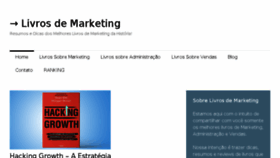 What Livrosdemarketing.com.br website looked like in 2018 (6 years ago)