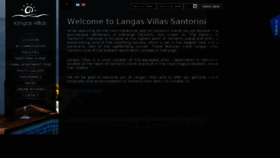 What Langasvillas-santorini.com website looked like in 2018 (6 years ago)
