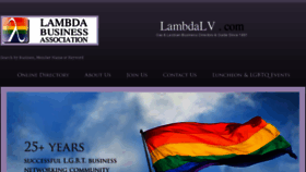 What Lambdalv.com website looked like in 2018 (6 years ago)
