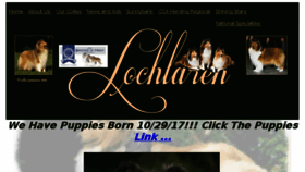 What Lochlarencollies.com website looked like in 2018 (6 years ago)