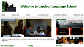 What Landourlanguageschool.com website looked like in 2018 (6 years ago)