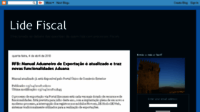 What Lidefiscal.com website looked like in 2018 (6 years ago)