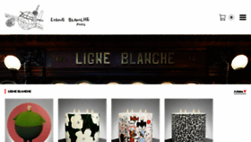 What Ligneblancheparis.com website looked like in 2018 (6 years ago)
