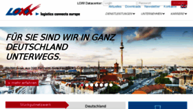 What Loxx.de website looked like in 2018 (6 years ago)