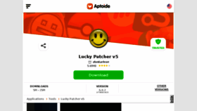 What Lucky-patcher-android-vending-billing-inappbillingservice-lack.en.aptoide.com website looked like in 2018 (6 years ago)