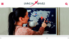 What Livingintravels.com website looked like in 2018 (6 years ago)