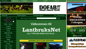 What Lantbruksnet.se website looked like in 2018 (6 years ago)