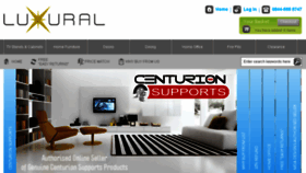 What Luxural.co.uk website looked like in 2018 (6 years ago)