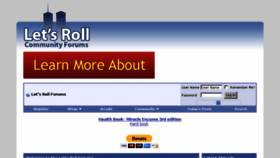 What Letsrollforums.com website looked like in 2018 (6 years ago)
