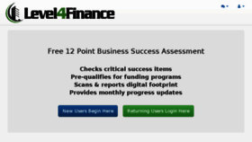 What Level4finance.com website looked like in 2018 (6 years ago)