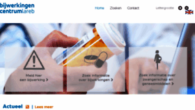 What Lareb.nl website looked like in 2018 (7 years ago)