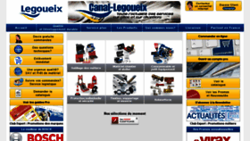What Legoueix.com website looked like in 2018 (6 years ago)