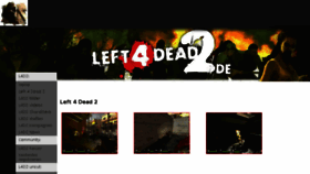 What Left4dead2.de website looked like in 2018 (6 years ago)