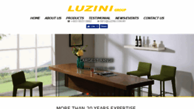 What Luzini.com.my website looked like in 2018 (6 years ago)