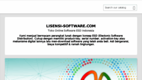 What Lisensi-software.com website looked like in 2018 (6 years ago)