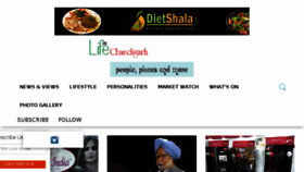 What Lifeinchandigarh.com website looked like in 2018 (6 years ago)