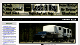 What Lostakey.net website looked like in 2018 (6 years ago)