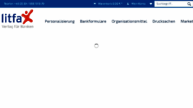 What Litfax.berlin website looked like in 2018 (6 years ago)