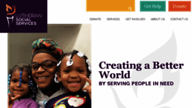 What Lssnetworkofhope.org website looked like in 2018 (6 years ago)