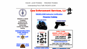 What Lawenforcementservices.biz website looked like in 2018 (6 years ago)