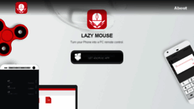What Lzmouse.com website looked like in 2018 (6 years ago)