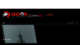 What Legiondejugadores.com website looked like in 2018 (6 years ago)