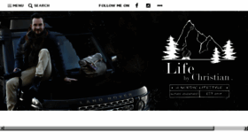 What Lifebychristian.com website looked like in 2018 (6 years ago)
