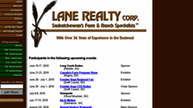 What Lanerealtycorp.com website looked like in 2018 (6 years ago)