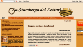 What Lastambergadeilettori.com website looked like in 2018 (6 years ago)